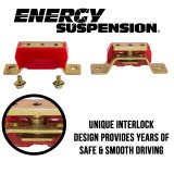 Energy Suspension Ford Trans Mount 2.312 CTR - Red thumbnail 7