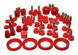 Energy Suspension 97-01 Honda Prelude (Type SH only) Red Hyper-Flex Master Bushing Set thumbnail 1