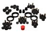 Energy Suspension 92-96 Honda Prelude Black Hyper-Flex Master Bushing Set thumbnail 7