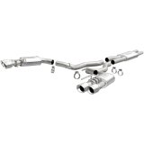 MagnaFlow SYS Cat-Back 2018 Ford Mustang GT 5.0L Street Dual Exit Polished 4in Tips thumbnail 4