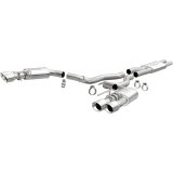 MagnaFlow SYS Cat-Back 2018 Ford Mustang GT 5.0L Street Dual Exit Polished 4in Tips thumbnail 6