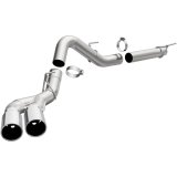 MagnaFlow CatBack 2018 Ford F-150 V6-3.0L Dual Exit Polished Stainless Exhaust - MF Series thumbnail 1