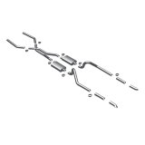 MagnaFlow SYS Cat-Back 67-70 Mustang 2.50inch w/Tru-X thumbnail 1