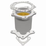 MagnaFlow Direct Fit Catalytic Converter 96-97 Mazda 626 2.0L thumbnail 7