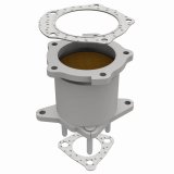 MagnaFlow Direct Fit Catalytic Converter 98 Mazda Protege Front thumbnail 8