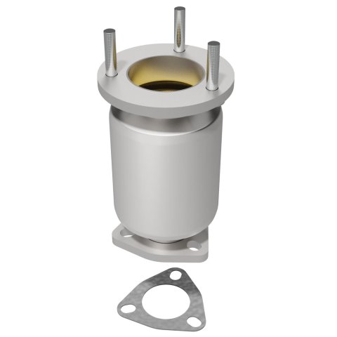 MagnaFlow Direct Fit Catalytic Converter 85-87 Mazda B2000 front 49S