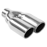 MagnaFlow Tip 1-Pk Dual Rnd Re DW 3x10 2.2 thumbnail 1