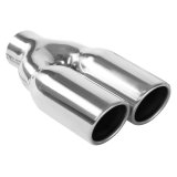 MagnaFlow Tip 1-Pk Dual Rnd Re DW 3x10 2.2 thumbnail 4