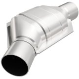 MagnaFlow Universal Catalytic Converter 2.25inch Angled Inlet 50 Sta thumbnail 4