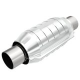 MagnaFlow Conv Univ 2.50inch MET. Mirror Finish thumbnail 2