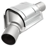 MagnaFlow Universal Catalytic Converter 2.00inch Angled Inlet thumbnail 1