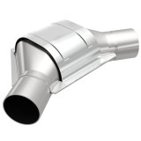 MagnaFlow Universal Catalytic Converter 2.25inch Angled Inlet/Outlet thumbnail 3