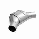 MagnaFlow Universal Catalytic Converter 2.25inch Angled Inlet/Outlet thumbnail 7
