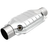 MagnaFlow Universal Catalytic Converter 3 Dual O2 Boss thumbnail 1