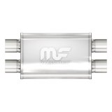 MagnaFlow Muffler Mag SS 11X4X9 2.25 D/D thumbnail 3