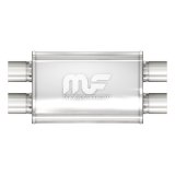 MagnaFlow Muffler Mag SS 14X4X9 2.5 D/D thumbnail 4