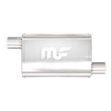 MagnaFlow Muffler Mag SS 18X4X9 2.25/2.25 O/O thumbnail 1