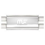 MagnaFlow Muffler Mag SS 18X5X8 2.5 D/D thumbnail 3