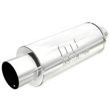 MagnaFlow Muffler W/Tip Mag SS 14X6X6 2.25/4. thumbnail 1