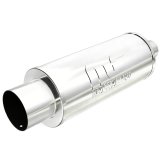 MagnaFlow Muffler W/Tip Mag SS 14X6X6 2.25/4. thumbnail 3