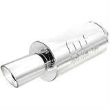MagnaFlow Muffler W/Tip Mag SS 14X7X7 2.25/4. thumbnail 1