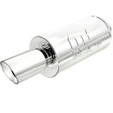 MagnaFlow Muffler W/Tip Mag SS 14X7X7 2.25/4. thumbnail 4