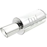 MagnaFlow Muffler W/Tip Mag SS 14X7X7 2.25/4. thumbnail 5