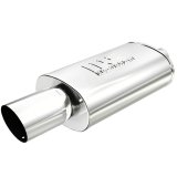 MagnaFlow Muffler W/Tip Mag SS 14X5X8 2.25/4. thumbnail 3
