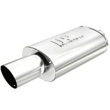 MagnaFlow Muffler W/Tip Mag SS 14X5X8 2.25/4. thumbnail 4