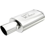MagnaFlow Muffler W/Tip Mag SS 14X5X8 2.25/4. thumbnail 5
