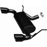MagnaFlow 07-17 Jeep Wrangler JK 3.8/3.6L Dual Split Rear Exit Black Axle-Back Exhaust thumbnail 5