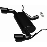 MagnaFlow 07-17 Jeep Wrangler JK 3.8/3.6L Dual Split Rear Exit Black Axle-Back Exhaust thumbnail 6