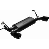 MagnaFlow 07-17 Jeep Wrangler JK 3.8/3.6L Dual Split Rear Exit Black Axle-Back Exhaust thumbnail 7
