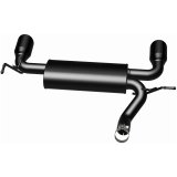 MagnaFlow 07-17 Jeep Wrangler JK 3.8/3.6L Dual Split Rear Exit Black Axle-Back Exhaust thumbnail 9