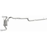 MagnaFlow 10-12 Mazda 3 L4 2.5L Hatchback Split Rear Exit Stainless Cat Back Performance Exhaust thumbnail 8