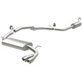 MagnaFlow 12 Ford Focus L4 2.0L HB Single Straight P/S Rear Exit Stainless Cat Back Perf Exhaust thumbnail 1