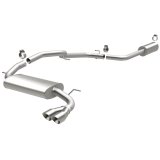 MagnaFlow 12 Ford Focus L4 2.0L HB Single Straight P/S Rear Exit Stainless Cat Back Perf Exhaust thumbnail 3