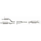 MagnaFlow 11-12 Dodge Durango V8 5.7L Dual Split Rear Exit Stainless Cat Back Performance Exhaust thumbnail 9