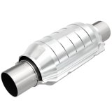 MagnaFlow Conv Univ 3in Inlet/Outlet Center/Center Round 9in Body L x 5.125in W x 13in Overall L thumbnail 1