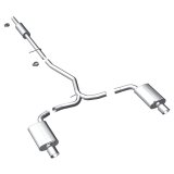 MagnaFlow 11-13 Ford Explorer V6 3.5L SS Catback Exhaust Dual Split Rear Exit w/ 3.5in SS Tips thumbnail 1