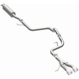 MagnaFlow 13 Hyundai Veloster 1.6L Turbo Dual Center Rear Exit Stainless Cat Back Perf Exhaust thumbnail 4