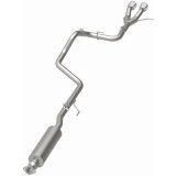 MagnaFlow 13 Hyundai Veloster 1.6L Turbo Dual Center Rear Exit Stainless Cat Back Perf Exhaust thumbnail 5
