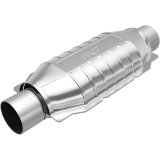 MagnaFlow Conv Univ 2.5in Inlet/Outlet Center/Center Oval 12in Body L x 6.5in W x 16in Overall L thumbnail 3