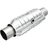 MagnaFlow Conv Univ 2.5in Inlet/Outlet Center/Center Round 11in Body L x 5.125in W x 15in Overall L thumbnail 2