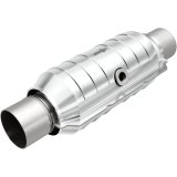 MagnaFlow Conv Univ 2.5in Inlet/Outlet Center/Center Round 11in Body L x 5.125in W x 15in Overall L thumbnail 3
