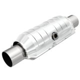 MagnaFlow Conv Univ 2.5in Inlet/Outlet Center/Center Round 11in Body L x 5.125in W x 15in Overall L thumbnail 4