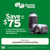MagnaFlow Universal Catalytic Converter 2.5 CA thumbnail 9