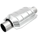 MagnaFlow Universal Catalytic Converter 2.25 inch Inlet/Outlet Center/Center Oval (CA OBDII) thumbnail 6