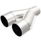 MagnaFlow Universal Trans Y-Pipe All SS 4inch (Dual) 3.5inch (Single) x 13inch (Overall) thumbnail 3