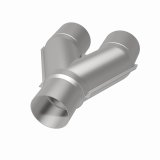 MagnaFlow Universal Trans Y-Pipe All SS 4inch (Dual) 3.5inch (Single) x 13inch (Overall) thumbnail 8